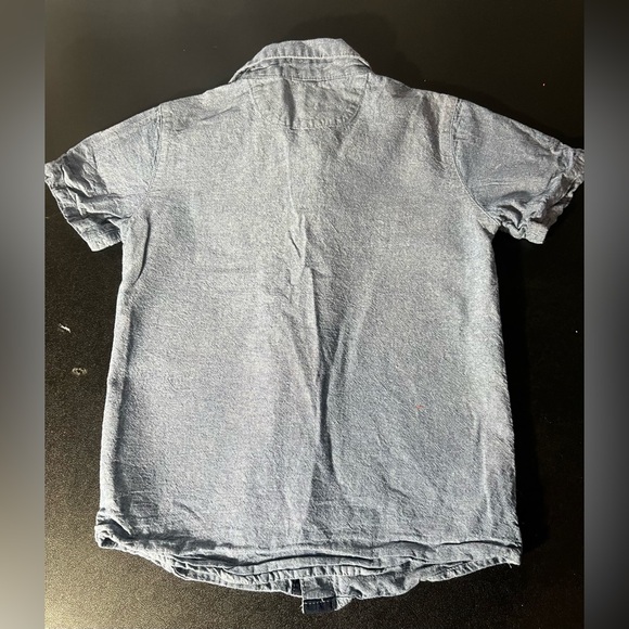 WEATHERPROOF VINTAGE Little Boy 2pc Woven Shirt  Short Set Dinosaurs Size 7 - Picture 4 of 9